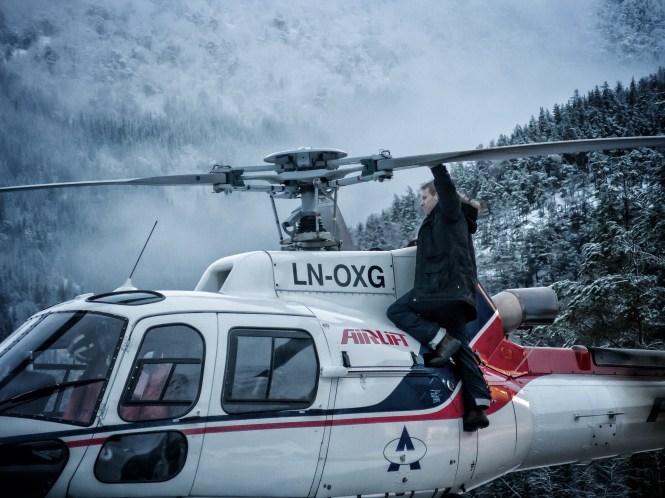 Preflight inspection, also known as a walkaround. These are done between flights and complement the more thorough daily inpection. 