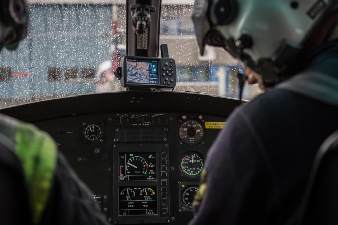 Accompanying a colleague for his first concrete gig.