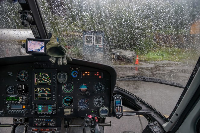 On ground at our base in Ljosland