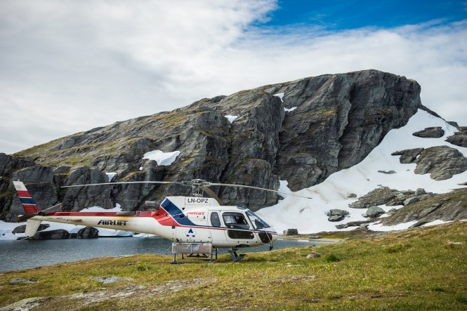 At Torehytten by Hårteigen.